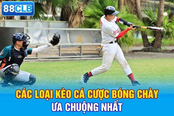 Các loại kèo cá cược bóng chày ưa chuộng nhất